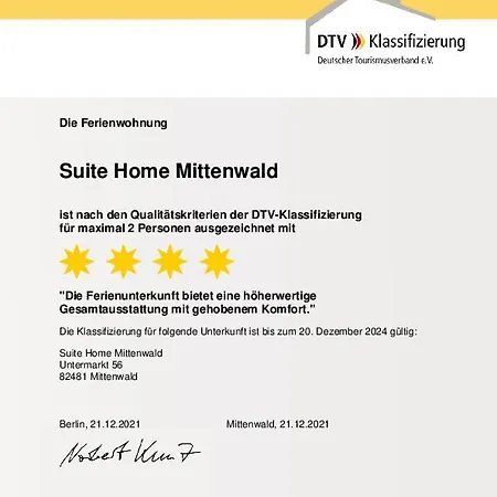 Suite Home Mittenwald *